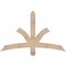 Ekena Millwork Davenport Smooth Timber Gable Bracket, Douglas Fir, 48"W x 30"H x 3 1/2"D x 3 1/2"F, 15/12 Pitch GBW048X30X0404DAV00SDF - alternate 1